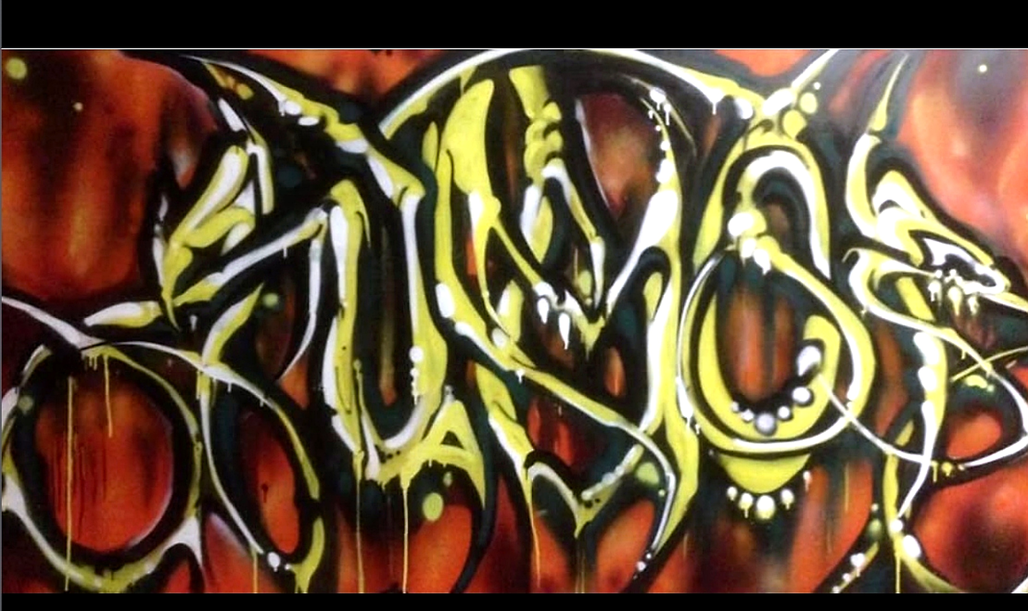 Augor — acrylic on wood panel